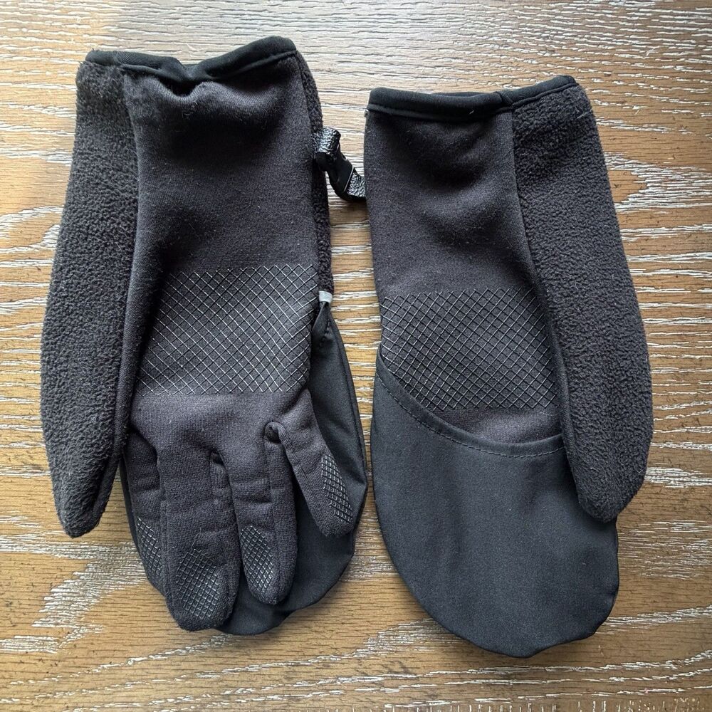 Running Room Canadian  Womens Convertible Micro Glove Mitten Fleece Performance